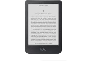 Kobo Clara BW | Liseuse | Écran Tactile Anti-reflet de 6” avec ComfortLight Pro | Option de Mode Sombre | Livres Audio | Étanche | 16 Go de Stockage | Noir