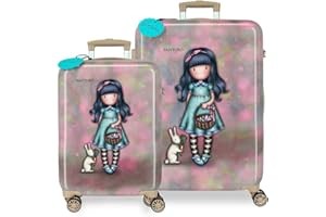 Gorjuss Joumma The Hunt Juego de Maletas Multicolor 55/67 cms Rígido ABS Cierre TSA 97L 6,72 kgs 4 Ruedas Dobles