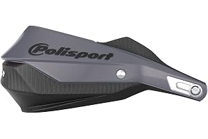 POLISPORT 8308800007 - Trail Blazer 2 fästpunkter handskydd med plaststång MX stil med monteringssats kompatibel med alla MX