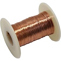 Filo Di Rame Smaltato 50m - Per Avvolgimenti, Motori E Riparazioni Fai Da Te