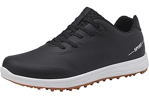 SDEQA Golfschuhe Frauen Steckeless Outdoor wasserdichte Trainer Atmungsaktiven Anti-Skid-Großer Größe