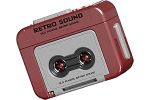 MDHQ Portable Miniature Cassettes Player Vintage Music Recorders For Collectors And Hobbyists Music Playback