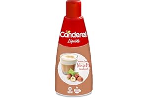 Canderel - Sucralose - Liquide noisette - Zéro calorie, Zéro sucre - Édulcorant | Bouteille de 200ml