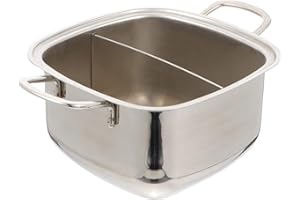 Angoily Pentole Antiaderenti Induzione Pentola Calda Con Divisore per Stufa a Gas a Induzione a Doppio Con Divisore per Piano Cottura a in Antiaderente Pentole Cinesi