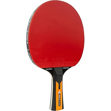 Racchetta Da Ping Pong Dunlop Blackstorm - Ideale Per Principianti, Con Gomma Invertita E Manico Concavo