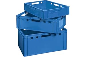 Kingpower Set Carne Riquadro Carne Impilabile Scatola di Immagazzinaggio E1 E2 E3 Contenitore Azzuro