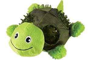 KONG Jouet à Coques pour Chien en Forme de Tortue, Grande Taille