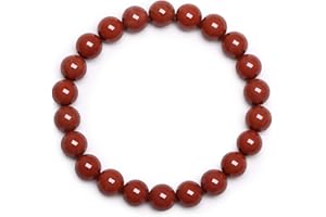 J.Fée Pulsera 7 Chakra, Pulsera Piedra Natural Hombres Pulsera Elástica Pulsera Piedra Naturales Mujer Pulsera de Color Cristal Yoga Mujer Hombres Navidad