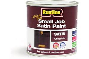 RUSTINS Small Job Satin Paint Chocolate 250ml