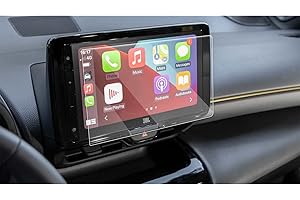 CDEFG Ochraniacz do nawigacji, szkło hartowane 9H, odporny na zarysowania, 9 cali, GPS, folia ochronna na wyświetlacz samochodowy, do nawigacji, akcesoria (szkło)