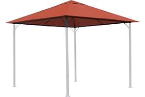 QUICK STAR Ersatzdach für Garten Pavillon 3x3m Terra Antik Pavillondach Ersatzbezug