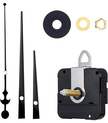 NONDK Grande Horloge Murale Silencieuse Montre De Mécanisme Horloge À Quartz À Mécanisme DIY Pièces De Mouvement Pièces D'Horloge De Réparation De Remplacement Ensemble D'Outils De Mains NONDK Grande Horloge Murale Silencieuse Montre De Mécanisme Horloge À Quartz À Mécanisme DIY Pièces De Mouvement Pièces D'Horloge De Réparation De Remplacement Ensemble D'Outils De Mains