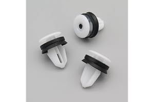 VVO Fasteners- White Plastic Side Body Moulding Strip Trim Clips for Ford Transit, Transit/Tourneo Connect, Transit/Tourneo Custom, (Pack of 10)