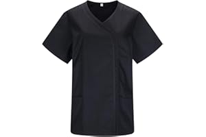 MISEMIYA - Casaca Sanitarios Mujer Uniforme Laboral CLINICA Hospital Limpieza Veterinaria SANIDAD HOSTELERÍA Ref.Q8119