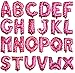 Produktbild HS 40CM Pink mit weißen Herz Folienballon Buchstaben m Lufterfüllung 91566
