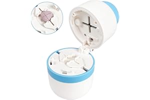 Qaestuan Taglia pastiglie, Taglierino per Medicinali Multifunzionale, Portatile Tagliapillole Precisione, Divisore per Pillole da Viaggio, 1 Diviso in 2, 1 Diviso in 4, per Bambini, Anziani