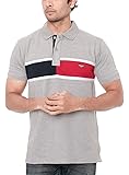 WEXFORD Men's Polo Neck Solid Casual T-Shirt