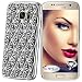 Produktbild mtb more energy® Schutzhülle Glamour für Samsung Galaxy S7 Edge (SM-G935) - silber - Glitzer Stein TPU Silikon Case Cover