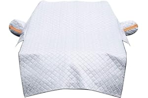 WJBABJ Copriauto neve inverno panno anti-gelo copertura protettore antigelo anti gelo universale auto SUV, impermeabile, UV Protection, universale