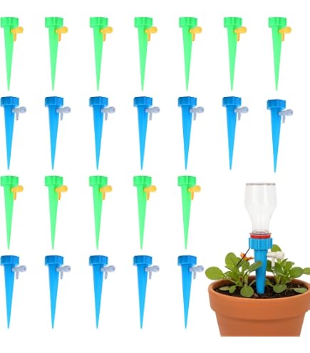 Royal Gardineer Bewsserungskegel Ton: Topfpflanzen-Bewsserungs-System mit  Tonspitze und Schlauch, 5er-Set (Bewsserungskegel mit Schlauch,  Bewsserungshilfe Ton, Topf) : Amazon.de: Garten