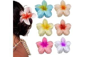 DULSPUE pinzas pelo mujer,pinza pelo,pinzas para el pelo,pinza pelo mujer,pinza pelo mujer,Pinzas para el pelo con flores Pinzas para el pelo antideslizantes para mujer Pinzas para el pelo(6piezas)