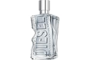 Diesel D By Diesel, Eau de Toilette pour Homme en Spray Vaporisateur, Flacon Rechargeable, Parfum Frais & Énergisant, 100 ml