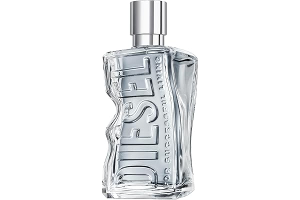 DIESEL D By Diesel - Eau De Toilette Homme - Fougère Ambrée - Gingembre, Accord Coton Denim & Vanille - Tenue Longue Durée - Spray Vaporisateur