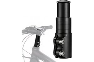 Cykelstam riser, cykel gaffel stam förlängare, höjdadapter cykel styrförhöjning, aluminium legering cykel styre stam förlänga