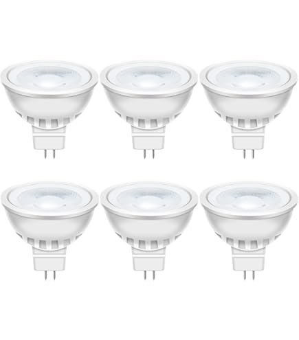 10x greenandco® CRI90 4000K 110° LED-spot vervangt 41 Watt GU10 halogeenspot, 5W 350 lumen neutraal wit 230V AC, flikkervrij, niet-dimbaar