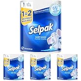 Selpak Kağıt Havlu Dev Rulo 1:2 4l&uuml; paket