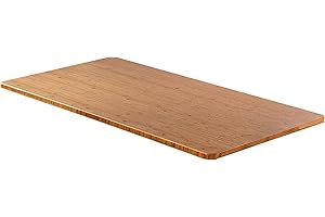 IH ENGINEERING BV - AGIL – wysokiej jakości blat stołu z litego drewna bambusowego do ergonomicznych biurek z regulacją wysokości – 140 x 70 x 2 cm – pasuje do elektrycznych biurek marki AGIL z bezstopniową regulacją