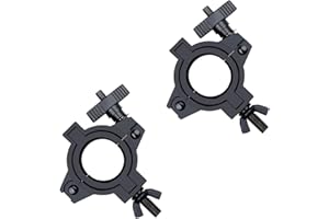 JINDAAUDIO 2Pack Morsetti per Tubi di 3 Dimensioni 25mm 38mm 50mm Morsetto Falegname O Clamps Morsetto per Traliccio Luci da Palcoscenico