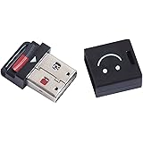 ChenYang Lecteur de carte USB 2.0 vers micro SD T-Flash TF M2 pour téléphone portable et tablette, Noir, Mini
