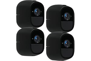 Pickle Power 4 Stücke wasserdichte Silikon Schutzhülle für Arlo Pro & Arlo Pro 2 Kameras (weiß)