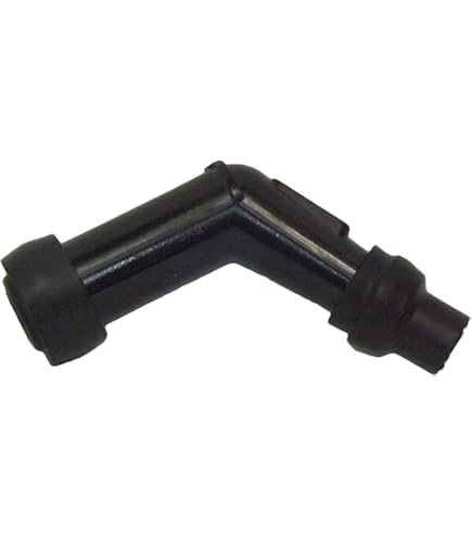 Connettore Candela NGK LB05EZ Per Candele Da 14 Mm | Adatto Per Polaris | 5 KOhm, 90°, Guarnizione Silicone Impermeabile