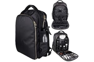 YUEHAI Multifunktionale Friseur Werkzeug Rucksack Barber Tasche Make-Up Werkzeug Rucksack, Reise Kosmetische Lagerung Tasche Scissor Pouch Friseur Werkzeug