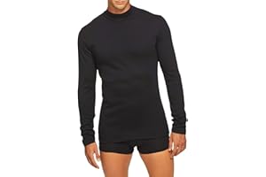 O-DAY Liabel Lupetto Uomo Cotone Caldo a Manica Lunga Morbido Dolcevita Uomo Invernale Soffice e Resistente M-XXL