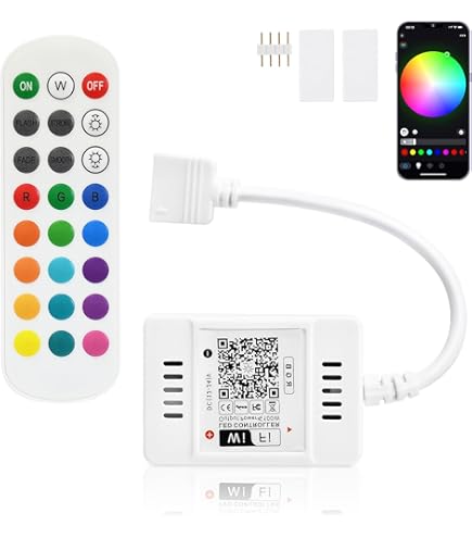 Controller LED SPIR3 Per Strisce WS2811 - Controllo 2.4GHz, Compatibile Con RGB/RGBW - Fino A 1024 Pixel - Foto 8