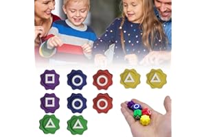 KBIBCK Traditionelles Koreanisches Spiel, Gonggi Koreanisches Spiel Reaktionsspiel, Pädagogisches Spielzeug für Kinder, Familienaktivität, Gonggi Jack Stone Pebbles Set (10 pcs)