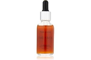 TAN-LUXE THE FACE Gouttes autobronzantes, Moyen/Intense (30 ml) Ajoutez des gouttes de bronzage à vos soins de la peau, pour un bronzage du visage personnalisé, sans cruauté et végétalien