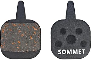 HAHAHAPPY SOMMET Pastillas Freno Disco Semi-metálico para Tektro IO/Novela/Aquila/Old Gemini/Hydraulic/Mechanical N11.11 ZSP13-1