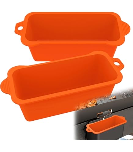 Upgraded Grease Bucket With Lid & 12 Liners - Grease Catcher For Smoker, Grill Drip Tray