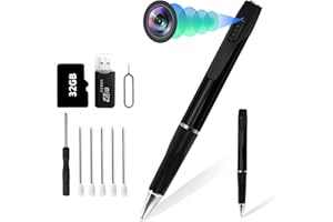 CYI Micro Telecamera Spia Nascosta Professionale, Mini Telecamera HD 1080P, Microspia Videocamera Invisibile con Registrazione in Loop per la casa e L'Ufficio