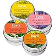KUVA Natural Deodorant Pack of 4 for Men and Women Gifting Set for Him & Her | Underarms Whitening & Lightening Pit Cream, Travel Friendly 24 Hour Odour Free | Easy To Carry - 10 g Pack