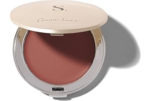 Cream Luxe Blush from Sculpted by Aimee Connolly (Dusty Rose) – 7g Vegan Multi-Purpose Blusher for Dewy Glow