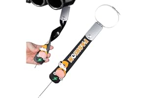 Luckxing Car Static Belt,Antistatic Strap | Car Anti Static Rubber Strap, Automotive Static Strip Eliminator Grounding Strip, Adjustable Length