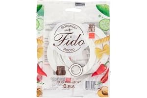 Bormioli Rocco Universal Fido Gaskets - White - Large (90mm - 3.5inch) - Set of 6