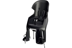 Silla Bicicleta Reclinable Trasera Bobike Exclusive Evolve Maxi con diseño Envolvente, suspensión integrada y arnés 5 Puntos para niños (hasta 22 kg y 110 cm)