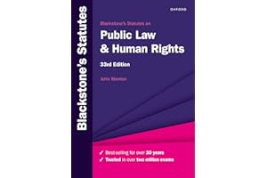Blackstone's Statutes on Public Law & Human Rights (Blackstone's Statute Series)