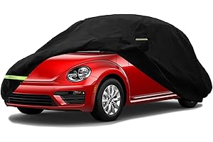 KATSIRO Cubierta Completa para Coche Compatible con VW Beetle 1998-2022, Exterior de Coche, Impermeable, Resistente a los Rayos UV, Transpirable, Resistente al Polvo